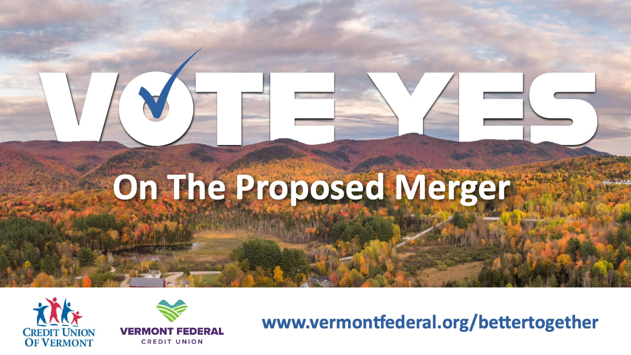 VOTE YES
On the proposed merger